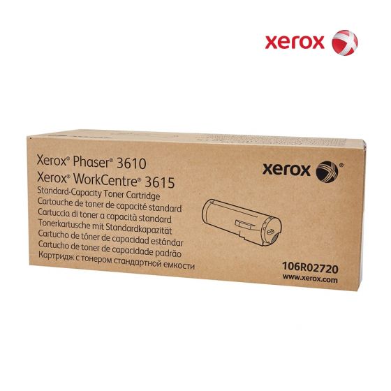  Xerox 106R02720 Black Toner Cartridge For Xerox Phaser 3610 YDN,  Xerox Phaser 3610DN,  Xerox Phaser 3610N,  Xerox WorkCentre 3615,  Xerox WorkCentre 3615DN