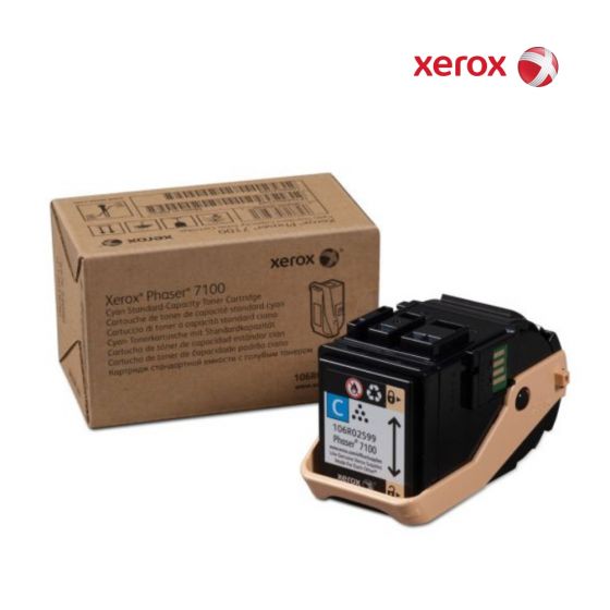  Xerox 106R02599 Cyan Toner Cartridge For  Xerox Phaser 7100DN, Xerox Phaser 7100N