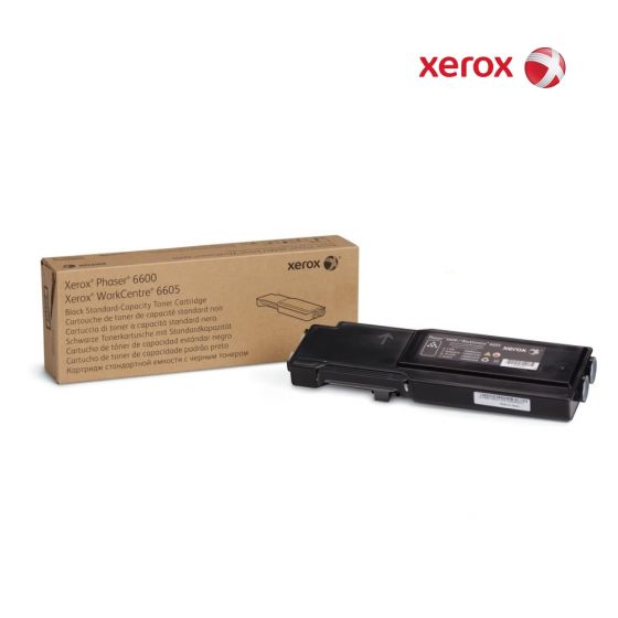  Xerox 106R02244 Black Toner Cartridge For Xerox Phaser 6600 VDN,  Xerox Phaser 6600 VN,  Xerox Phaser 6600DN,  Xerox Phaser 6600N,  Xerox WorkCentre 6605,  Xerox WorkCentre 6605DN,  Xerox WorkCentre 6605N
