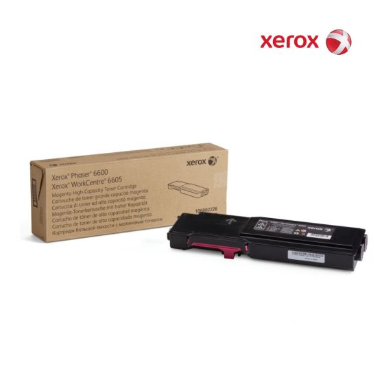  Xerox 106R02226 Magenta Toner Cartridge For Xerox Phaser 6600 VDN,  Xerox Phaser 6600 VN,  Xerox Phaser 6600DN,  Xerox Phaser 6600N,  Xerox WorkCentre 6605,  Xerox WorkCentre 6605DN,  Xerox WorkCentre 6605N