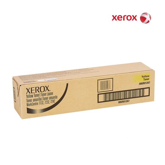  Xerox 006R01267 Yellow Toner Cartridge For Xerox DocuCentre II C3000,  Xerox WorkCentre 7132,  Xerox WorkCentre 7232,  Xerox WorkCentre 7242