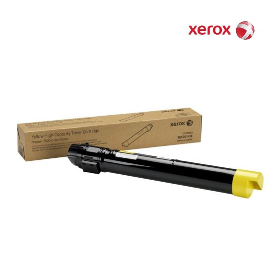  Xerox 106R01438 Yellow Toner Cartridge For Xerox Phaser 7500 , Xerox Phaser 7500 DNZ , Xerox Phaser 7500DN,  Xerox Phaser 7500DT,  Xerox Phaser 7500DX,  Xerox Phaser 7500N