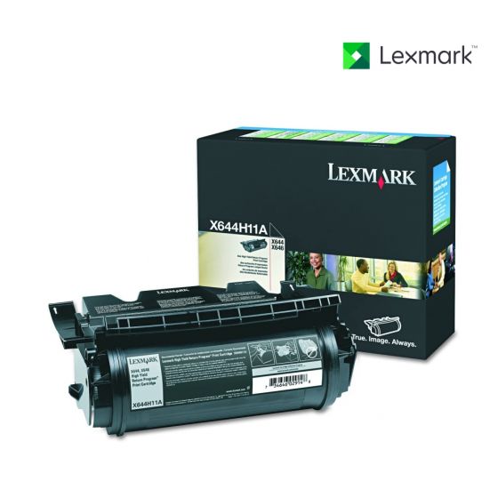 Lexmark X644H11A Black Toner Cartridge For  Lexmark Clinical Assistant, Lexmark Education Station, Lexmark Legal Partner, Lexmark X642e, Lexmark X642e MFP, Lexmark X644e, Lexmark X646dte, Lexmark X646e, Lexmark X646ef
