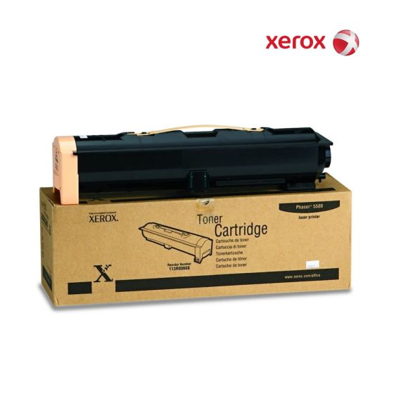  Xerox 113R00668 Black Toner Cartridge For Xerox Phaser 5500B,  Xerox Phaser 5500DN,  Xerox Phaser 5500DT,  Xerox Phaser 5500DX,  Xerox Phaser 5500N,  Xerox Phaser 5550B