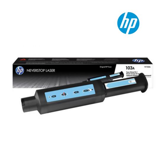 HP 103A Black Original Toner Cartridge (W1103A) For HP Neverstop Laser 1000a MFP 1200a, 1000w, 1200w All-In-One Printers
