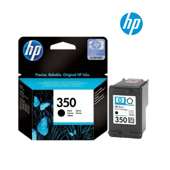 HP 350 Black Ink Cartridge (CB335E) for HP Deskjet D4200, D4245, D4260, D4263, D4300, Officejet J5700, J5730, J5780, J5785, J5790, Photosmart C4200, C4599, C5200, D5363 Priter