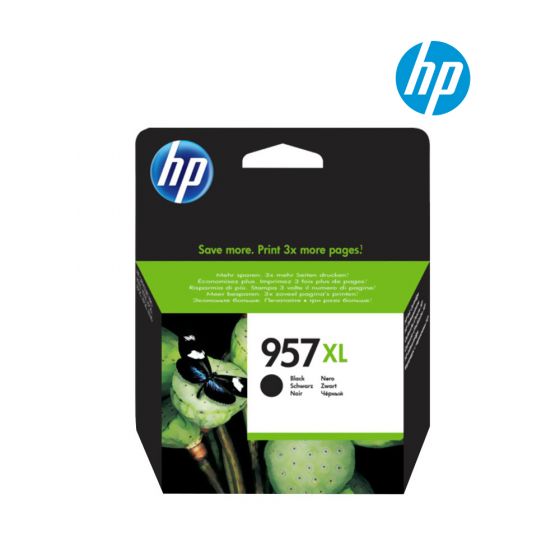 HP 957XL Black Ink Cartridge (L0R40A) for HP OfficeJet Pro 7720, 7730, 7740, 8210, 8218, 8720, 8725, 8728, 8730, 8740 Printer