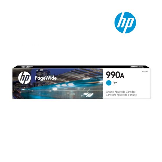 HP 990A Cyan Ink Cartridge (M0J73AN) for HP PAGEWIDE COLOR 755dn, 774dn, 774dns, 779dn, 779dns, PRO 750dn, 750dw, 772dn, 772dw, 777z Printer