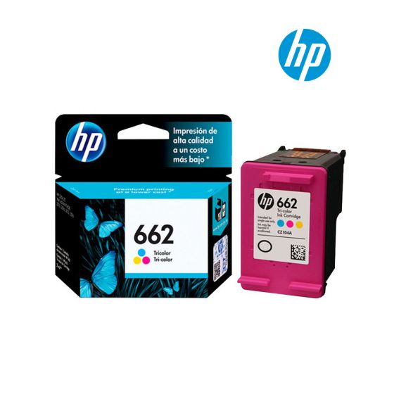 HP 662 Tri-Colour Ink Cartridge (CZ104AL) for HP Deskjet Ink Advantage 1015, 1515, 2515, 2545, 2645, 3515e, 3545e All-in-One Printer