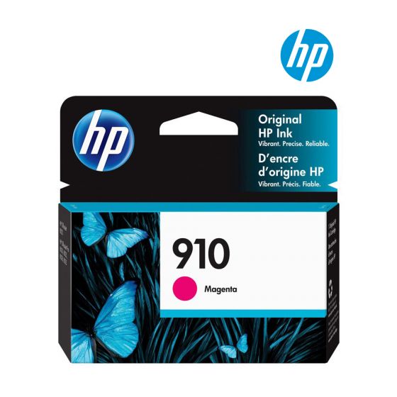 HP 910 Magenta Ink Cartridge (3YL59AN) for HP Officejet 8010, 8017, 8022, Pro 8020, 8022, 8023, 8024, 8025, 8028, 803 Printer
