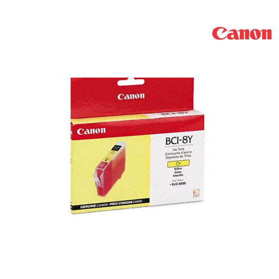 CANON BCI-8Y Yellow Ink Cartridge For Canon BJC-8500 Printer