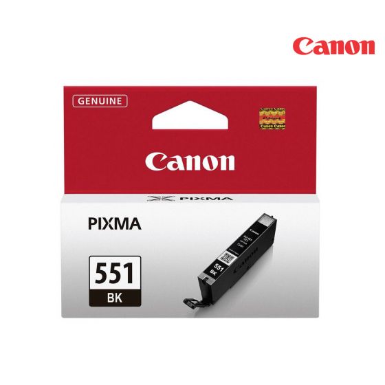 CANON CLI-551 Black Ink Cartridge,  For PIXMA iX6850, MX925, MG6650, iP7250, MX725, MG6450, MG5450, MG5550, MG5650, iP8750, MG6350, MG7150, MG7550 Printers