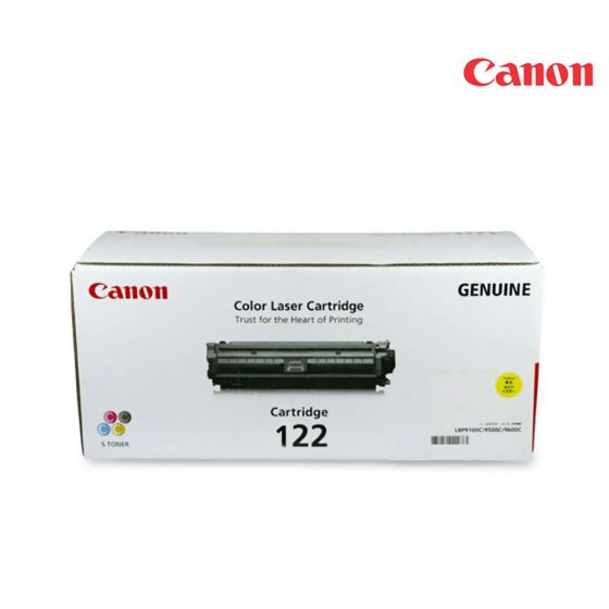 CANON CRG-122 Yellow Original Toner Cartridge For Canon LBP-9100, 9200, 9500, 9600 Laser Printers
