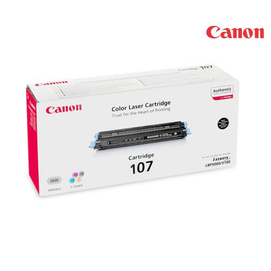 CANON CRG107 Black Original Toner Cartridge For Canon Laser Shot LBP-5000, 5100 Printers 