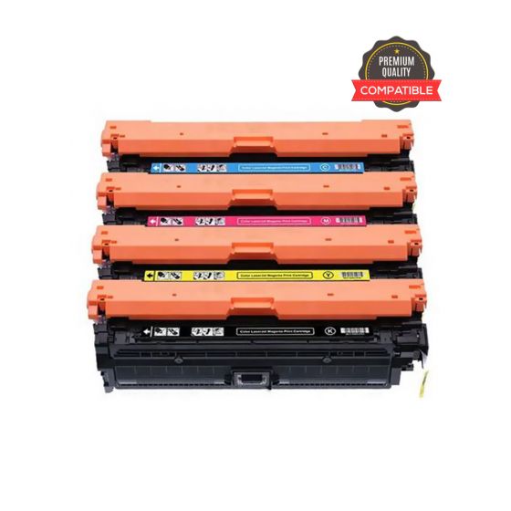 Canon CRG335 Compatible Toner Cartridge 1 Set | Black | Cyan | Magenta | Yellow| For Satera LBP-841C, 842C, 843C, i9660, C9520C Laser Printers