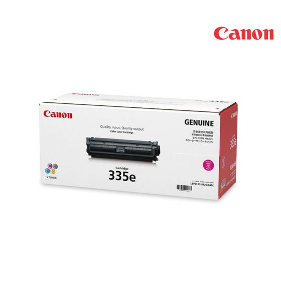 CANON CRG335e Magenta Original Toner Cartridge For Satera LBP-841C, 842C, 843Ci, 9660C, 9520C Printers