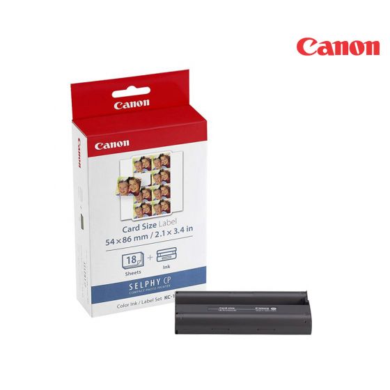 CANON KC-181L Ink Cartridge For Canon CP-100, CP-200, CP-220, CP-300, CP-330, Sylph CP400, CP510 CP600, CP710, CP720, CP730, CP740, CP760, CP770, CP780, CP790, CP800, CP900 and CP910