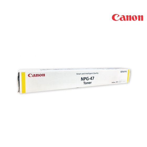 CANON NPG-47 Yellow Original Toner Cartridge For LBP7100Cn, 7110Cw, MF6680DN Printers
