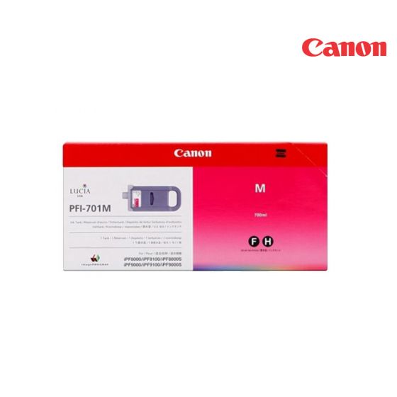 CANON PFI-701M Magenta Ink Cartridge For Canon imagePROGRAF iPF8000, iPF8000s, iPF8100, iPF9000, iPF9000S, iPF9100 Printers