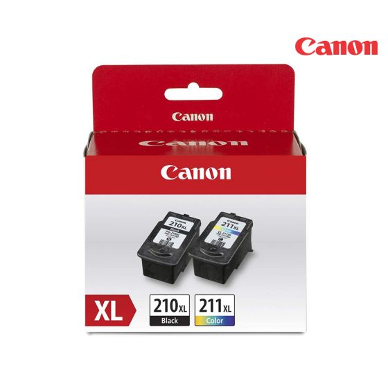Canon PG-210XL/CL-211XL Ink Cartridge 1 Set | Black | Colour | For  Colour PIXMA iP2700, iP2702, MP240, MP250, MP270, MP280, MP480, MP490, MP495 MX320, MX330, MX340, MX350, MX360, MX410, MX420 Printers