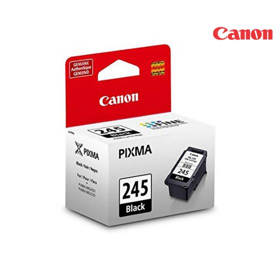 Canon PG-245 Black Ink Cartridge  For PIXMA iP2700, iP2702, MP240, MP250, MP270, MP280, MP480, MP490, MP495, MX320, MX330, MX340, MX350, MX360, MX410, MX420 Printers
