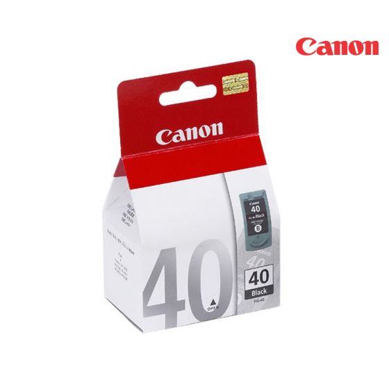 CANON PG-40 Black Ink Cartridge For Canon PIXMA iP1800, iP2600, MP140, MP190, MP210, MP470, MX300, MX310 Printers