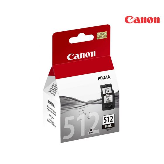 CANON PG-512 Black Ink Cartridge For Canon PIXMA iP2700, IP2702, MP230, MP240, MP250, MP260, MP270 MP280, MP480, MP490, MP495, MX320, MX330, MX340, MX350, MX360, MX410, MX420 Printers