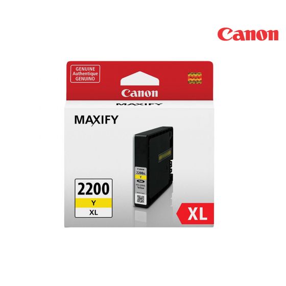 CANON PGI-2200XL Yellow Ink Cartridge For Canon Maxify MB2020, MB2120, MB2320, MB2720 Printers