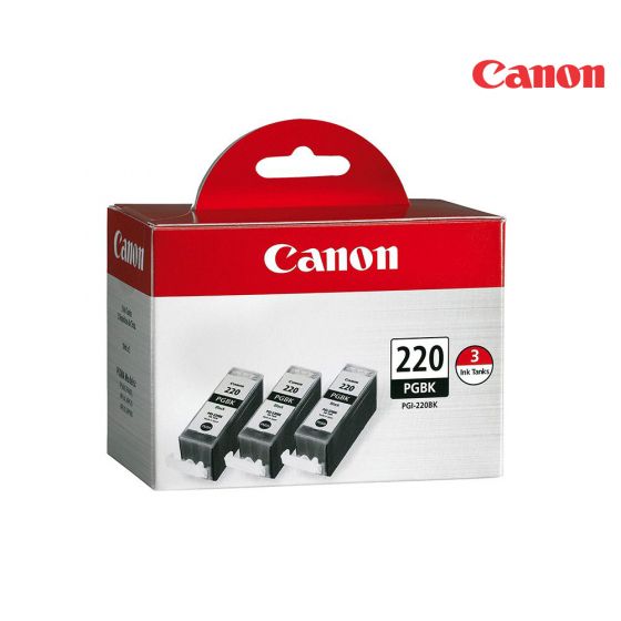CANON PGI-220BK Black Ink Cartridge For Canon PIXMA iX5000, iX4000, iP3500, P4200, P3300, SFP1, SFP2, iP3600 Printers
