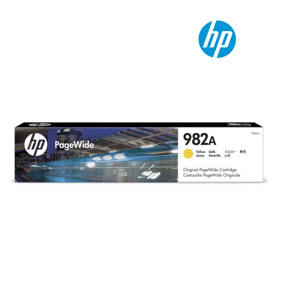 HP 982A Yellow PageWide Cartridge (T0B25A) for p PageWide Enterprise Color 765DN, MFP 780DN, 785Z Printer
