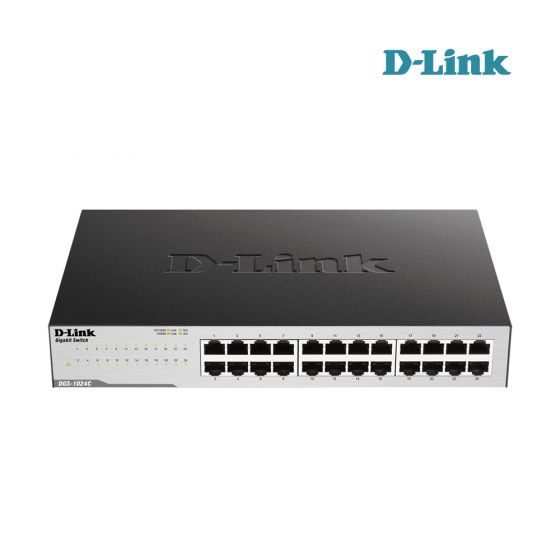 D LINK DGS-1024C 24-Port Gigabit Unmanaged Switch