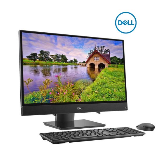 Dell Inspiron 3480 All-in-One PC, 1 TB, 12GB RAM, 23.8 Inch Touch Screen, Intel Core i7-8565U, Integrated Graphics, DOS - Black