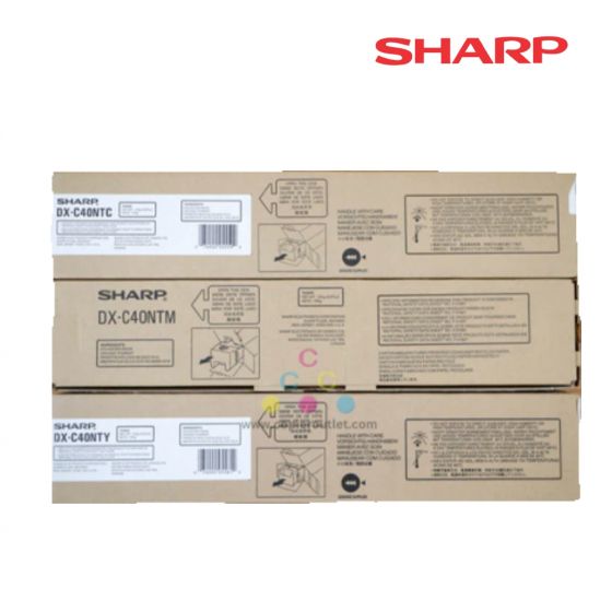  Sharp DX-C40NT 1 Set Toner Cartridge For Sharp DX-C310,  Sharp DX-C311,  Sharp DX-C400,  Sharp DX-C401