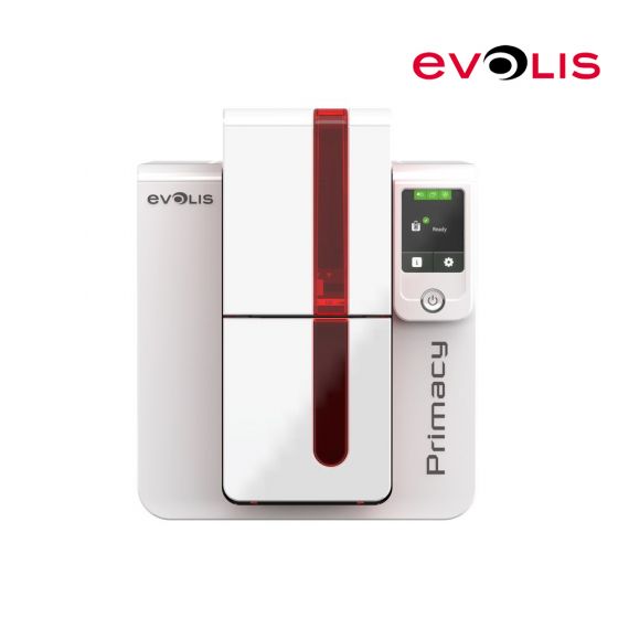 Evolis Primacy Card Printer (Dual side, Ethernet, Red)