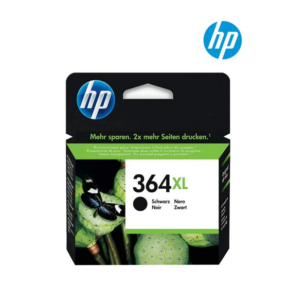 HP 364XL Black Ink Cartridge (CN684E) for HP Deskjet 3070A, 3520, 3522, 3524, Officejet 4620, 4622, Photosmart 5510, 5514, 5515, 5520 All-in-One Printer