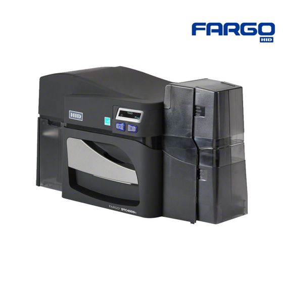 Fargo 55120 - DTC4500e ID Card Printer (Dual Side, USB, Ethernet, with Locking Hoppers)