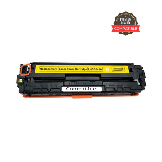 HP 125A (CB542A) Yellow Compatible Laserjet Toner Cartridge For HP Color LaserJet CM1312, CM1312nfi, CP1215, CP1518ni,  CP1518ni Multifunction Printers