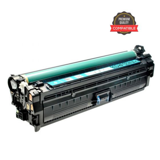 HP 307A (CE741A) Cyan Compatible Laserjet Toner Cartridge For HP Color LaserJet CP5225DN A3, CP5225n, CP5220, 5221, 5223, 5225, 5227, 5229 Printers 