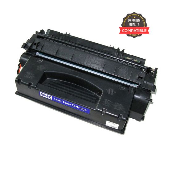 HP 49X (Q5949X) High Yield Black Compatible Laserjet Toner Cartridge For HP LaserJet 1320, 1320n, 1320nw, 1320t, 1320tn Printers 