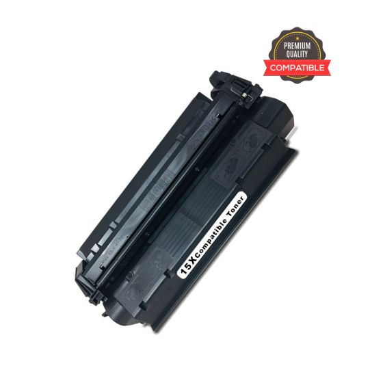 HP 15X (C7115X) High Yield Black Compatible Laserjet Toner Cartridge For HP LaserJet 1000, 1005, 1200, 1200n, 1200se, 1220, 1220se, 3300MFP, 3310, 3320MFP, 3320n, 3320nMFP, 3330MFP,  3380 Printers