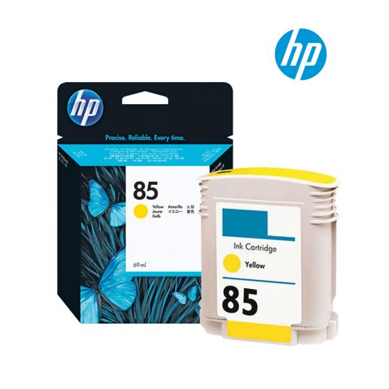 HP 85 Yellow Ink Cartridge (C9422A) for HP DesignJet 30, 130, 90, 90gp, 90r, 30n, 130gp, 130nr, 130r Printer