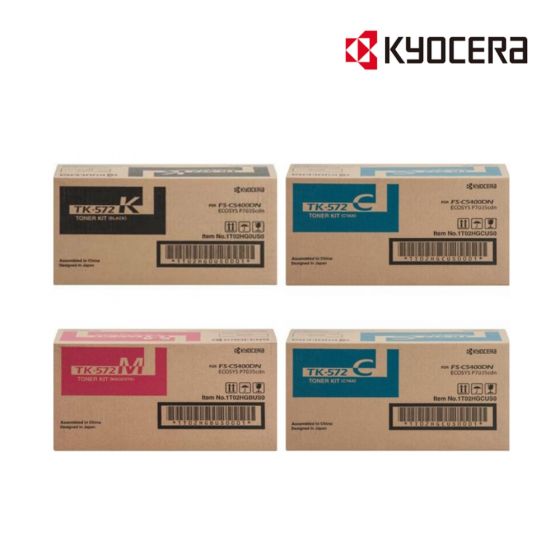 Kyocera TK572 1 Set Toner Cartridge For Kyocera FS-C5400DN, Kyocera P7035cdn, Imagistics Kyocera ECOSYS P7035cdn, Imagistics Kyocera FS-C5400DN 