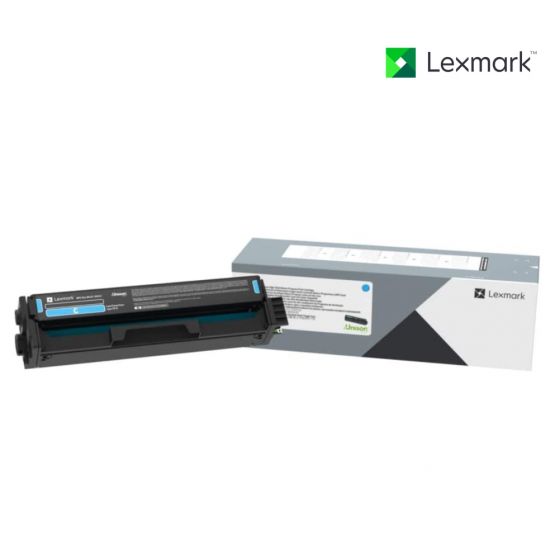 Lexmark 20N10C0 Cyan Toner Cartridge For Lexmark CS331dw, Lexmark CS431dw Color Laser, Lexmark CX331adwe, Lexmark CX431adw MFP Color Laser