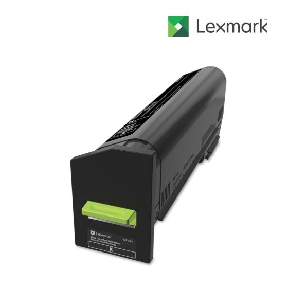 Lexmark 82K1HK0 Black Toner Cartridge For Lexmark CX820de, Lexmark CX820dte, Lexmark CX820dtfe, Lexmark CX825de, Lexmark CX825dte, Lexmark CX825dtfe, Lexmark CX860de, Lexmark CX860dte, Lexmark CX860dtfe, Lexmark XC6152de