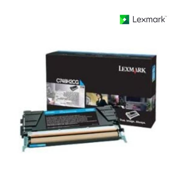 Lexmark C748H2CG Cyan Toner Cartridge For Lexmark C748de, Lexmark C748dte, Lexmark C748e