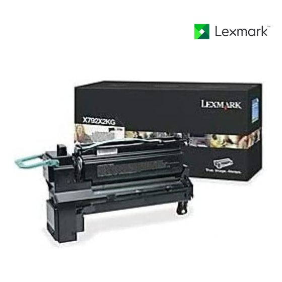Lexmark X792X2KG Black Toner Cartridge For  Lexmark X792de, Lexmark X792dte, Lexmark X792dtfe, Lexmark X792dtme, Lexmark X792dtpe, Lexmark X792dtse, Lexmark XS796de