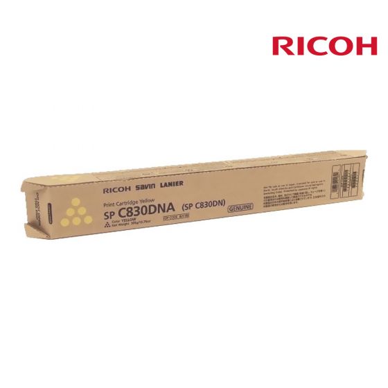 Ricoh C830 Yellow Original Toner  For Aficio SP C830, SP C831 Printers