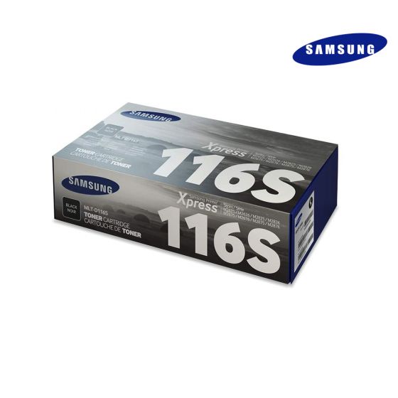 SAMSUNG MLT-D116S Black Toner For Samsung Xpress M2625D M2825DW M2835DW, M2875DW, M2875FD, M2875FW, M2885FW Printers