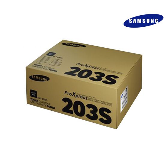 SAMSUNG MLT-D203S Black Toner For Samsung ProXpress SL-M3320, SL-3820, SL-4020, SL-M3370, SL-3870, PSL-4070 Printers 