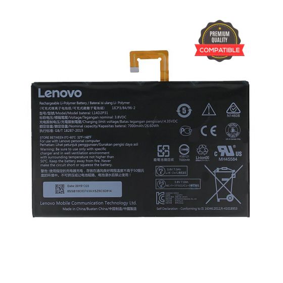 LENOVO X30F Replacement Laptop Battery L14D2P31 SB18C03763   